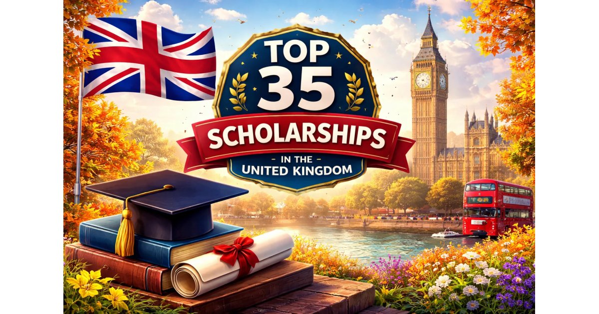 Top 35 Scholarships 2026 in the United Kingdom