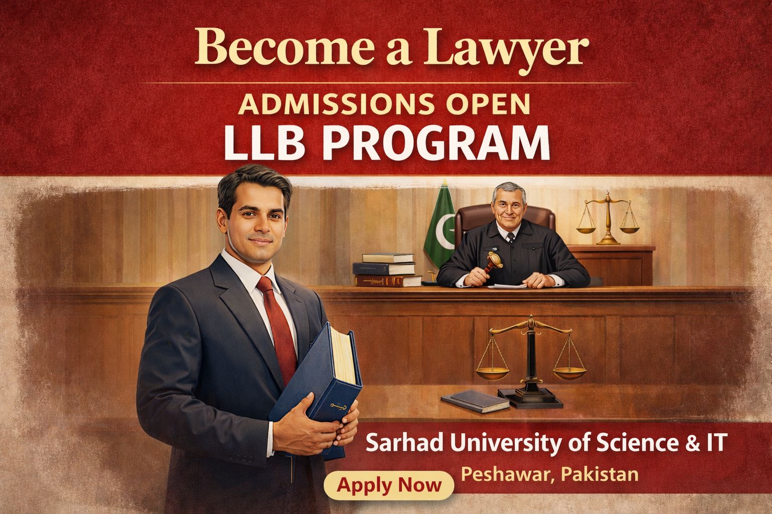 Sarhad University of Science & Information Technology Peshawar (SUST) Admission 2026 admission advertisement