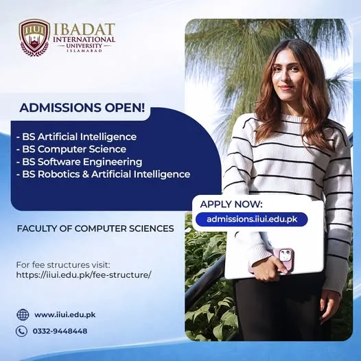 Ibadat International University, Islamabad (IIUI (Ibadat)) Fall Admission 2026 admission advertisement