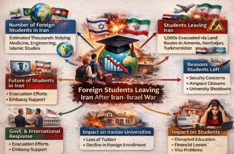 Students Leaving Iran After Iran–Israel War: A Crisis