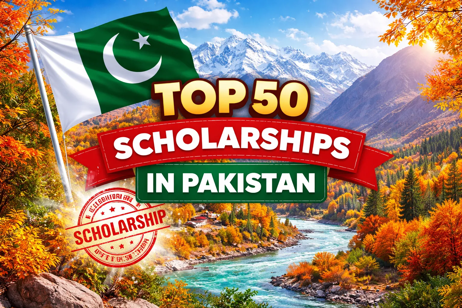 List of Top 50 Scholarships in Pakistan - Apply Now