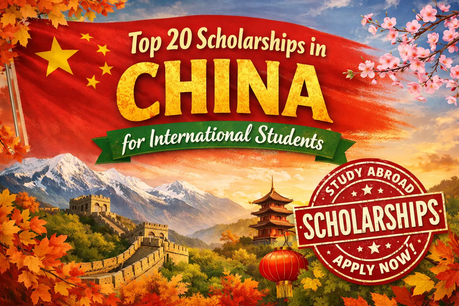 Top 20 Scholarships in China for International Students