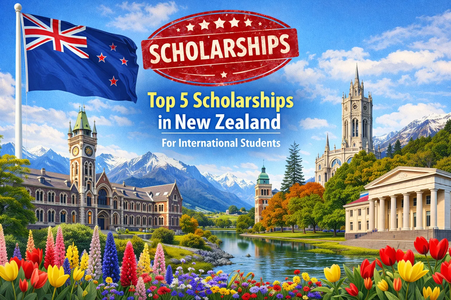 Top Five Most Popular Scholarships in New Zealand