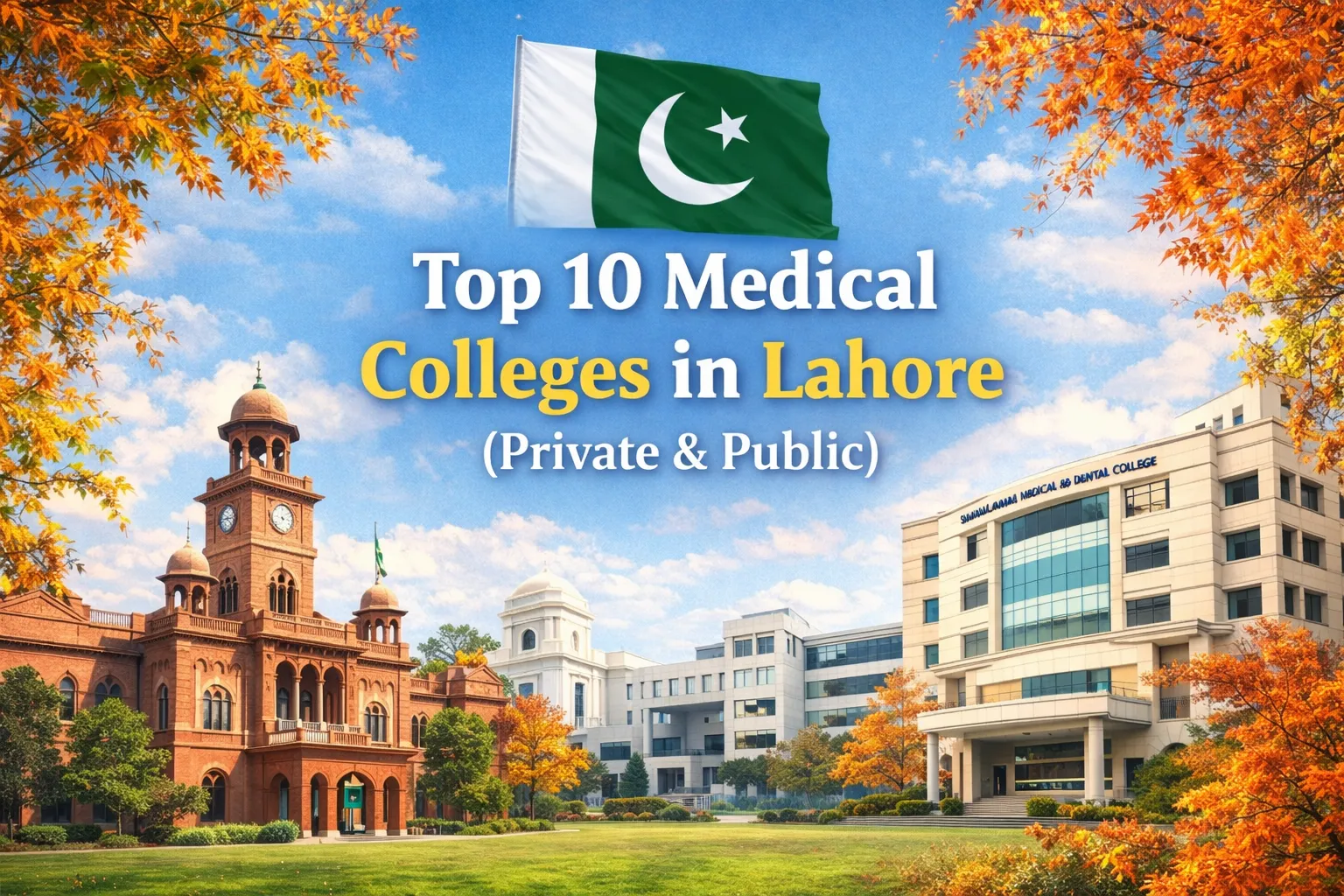 Top Ten Medical Colleges in Lahore (Private &amp; Public)