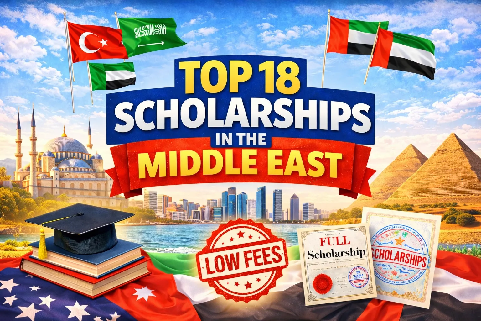 Top 18 Scholarships 2026 in the Middle East