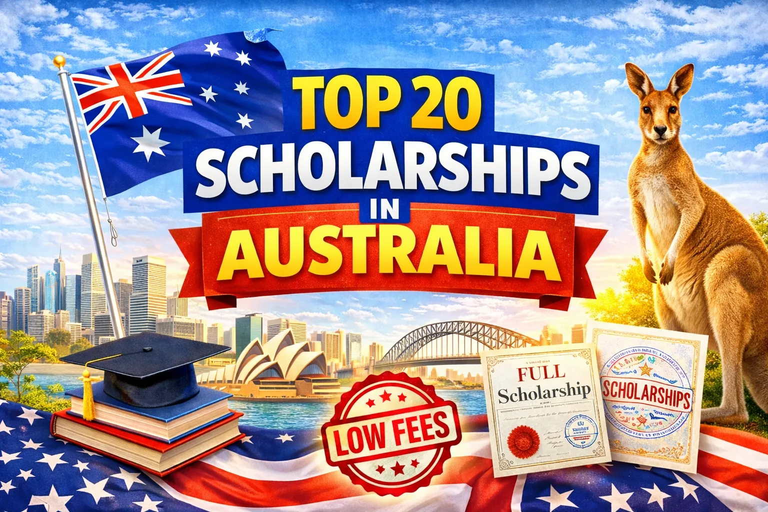Top 20 Scholarships in Australia for International Students