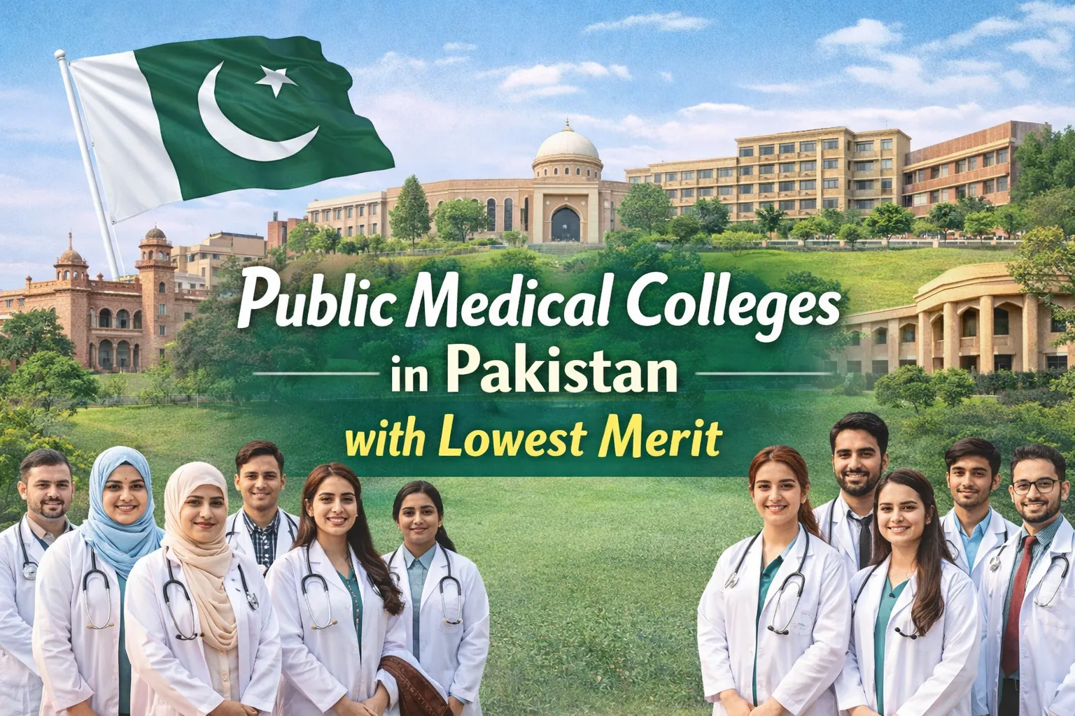Public Medical Colleges in Pakistan with Lowest Merit