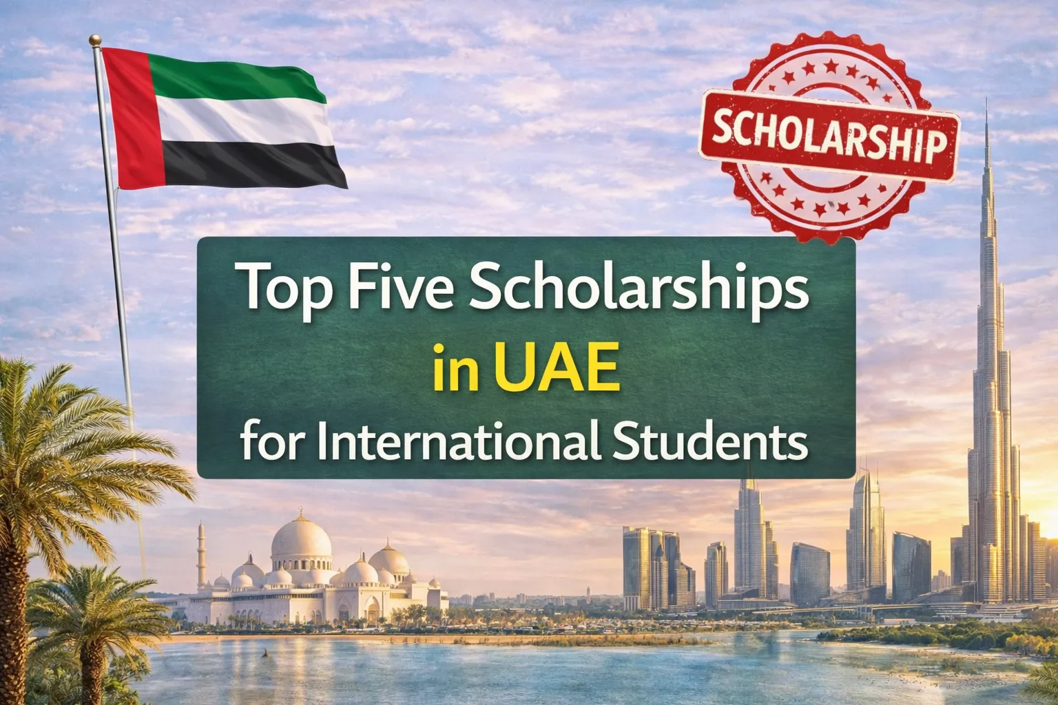Top Five Scholarships in UAE for International Students