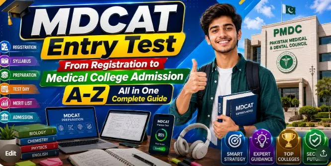 MDCAT Entry Test | A Complete Guide for Future Doctors