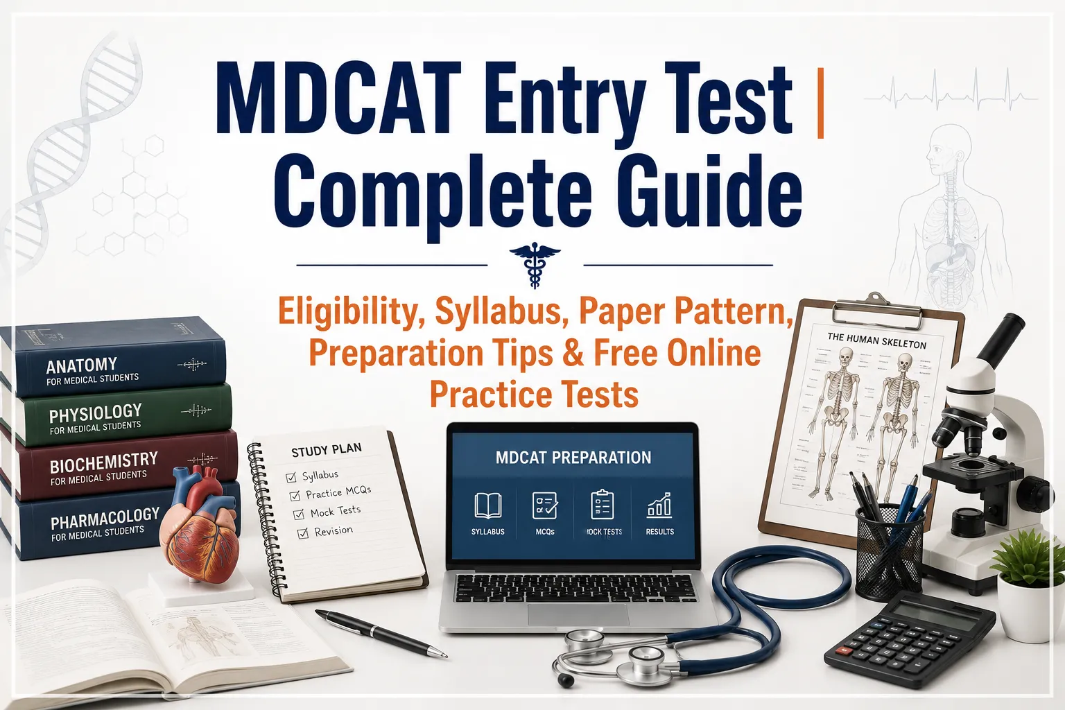 MDCAT Entry Test | A Complete Guide for Future Doctors