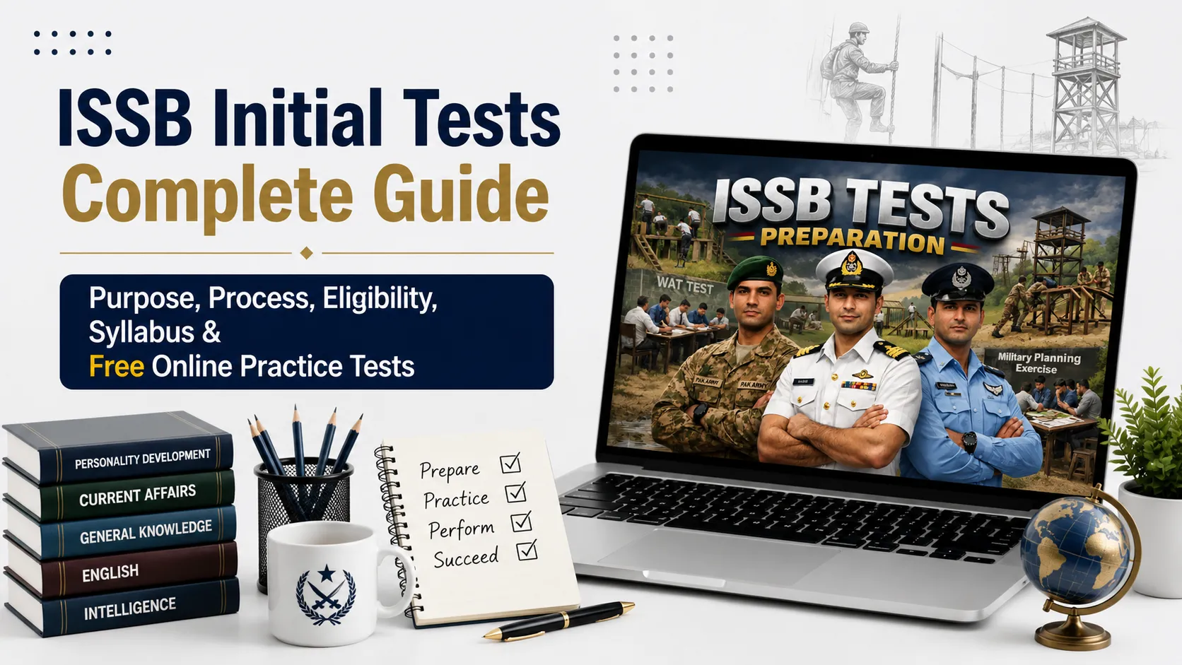 ISSB Initial Test Guide | Join Pak Army | Pak Navy | PAF