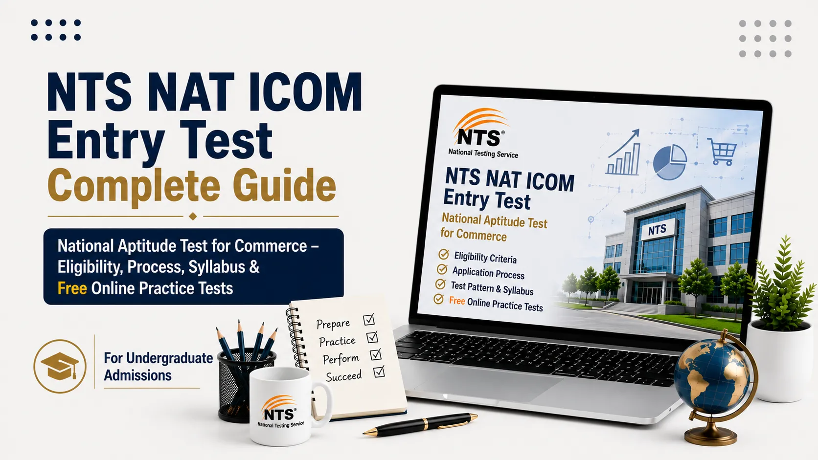 NTS NAT (ICOM) Entry Test ||  Complete Guide