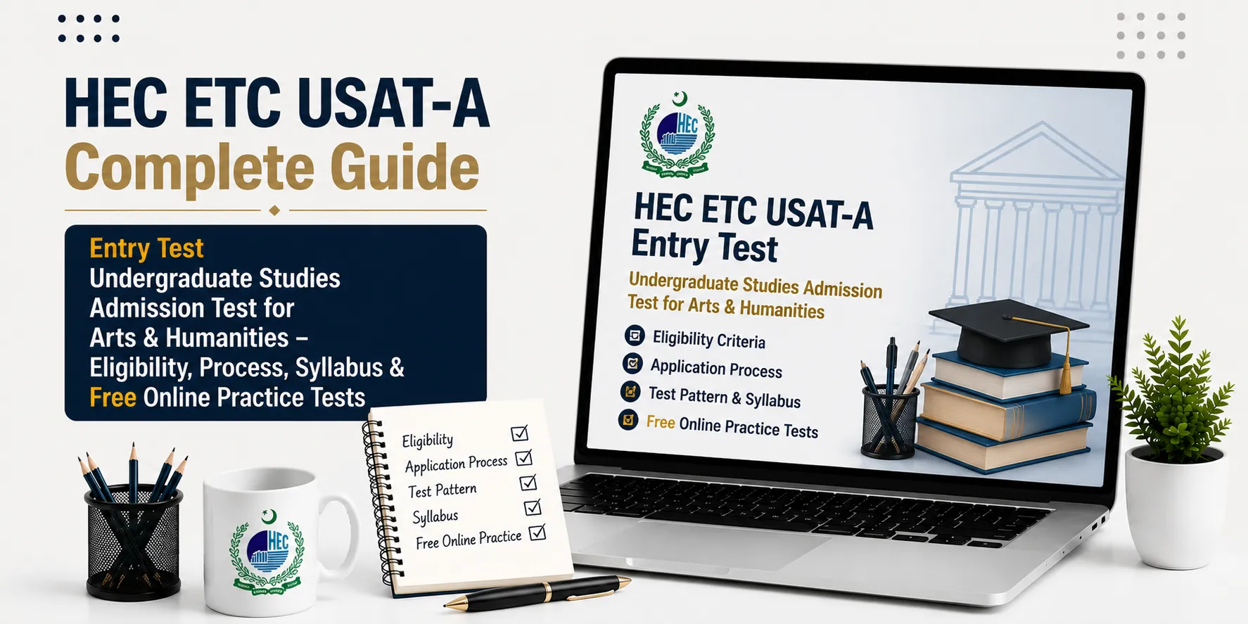 HEC ETC USAT-A Entry Test  ||  Complete Guide