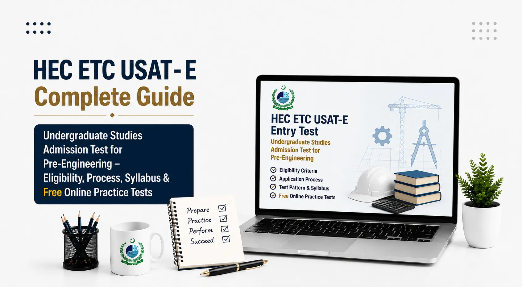 HEC ETC USAT E Entry Test  ||  Complete Guide
