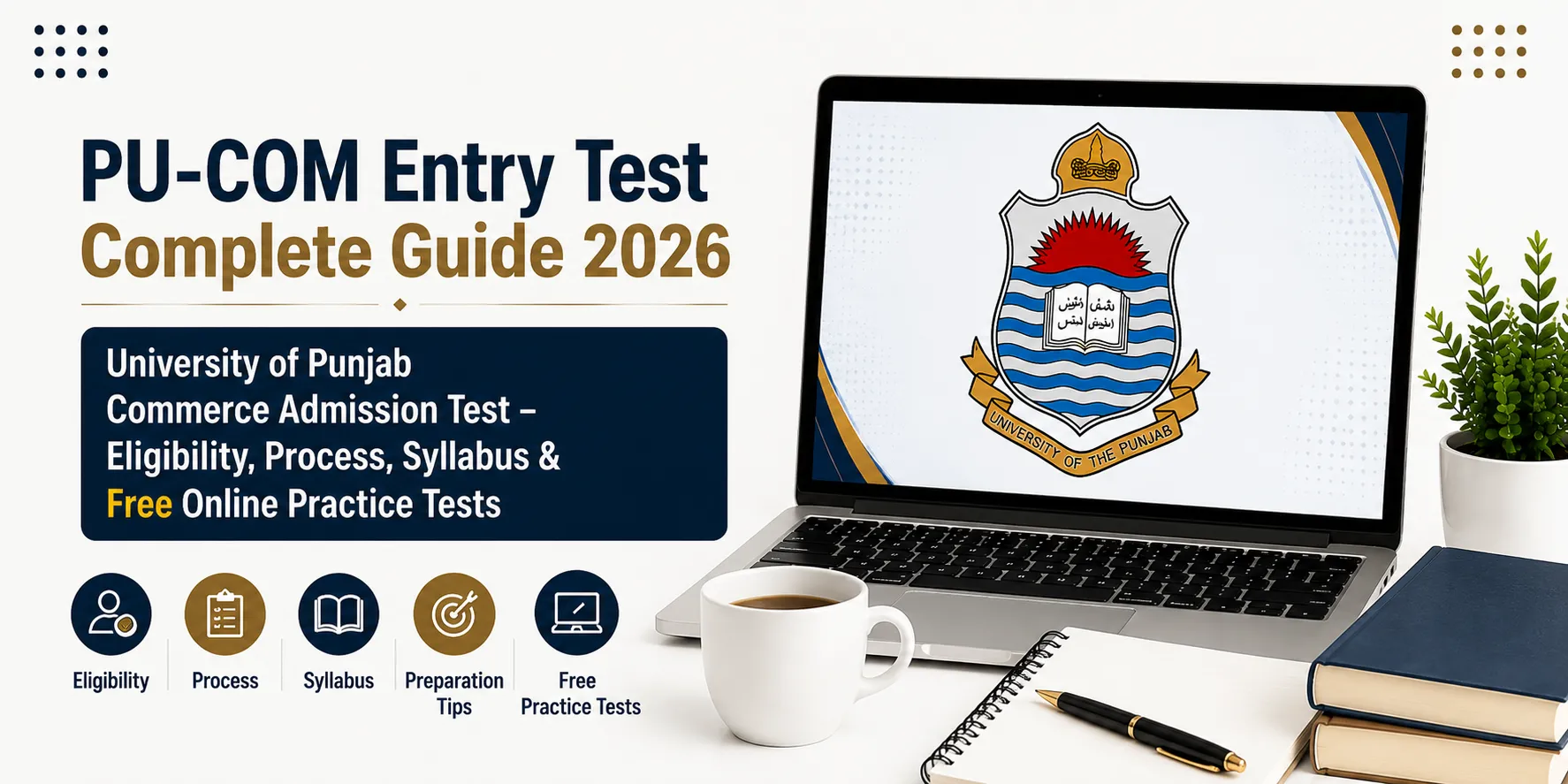 University of Punjab Entry Test || PU-COM Complete Guide