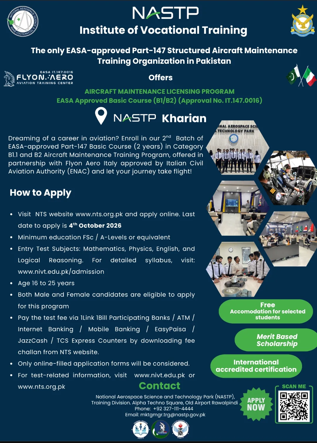 NASTP Institute of Information Technology Kharian Fee Structure 2026