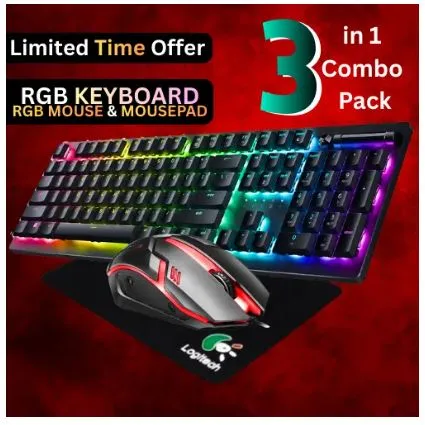 Combo Gaming Keyboard & Mouse
