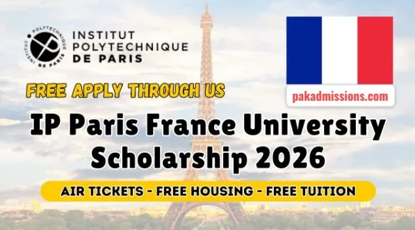IP Paris University France Scholarship 2026 for Masters Programs Scholarship Information