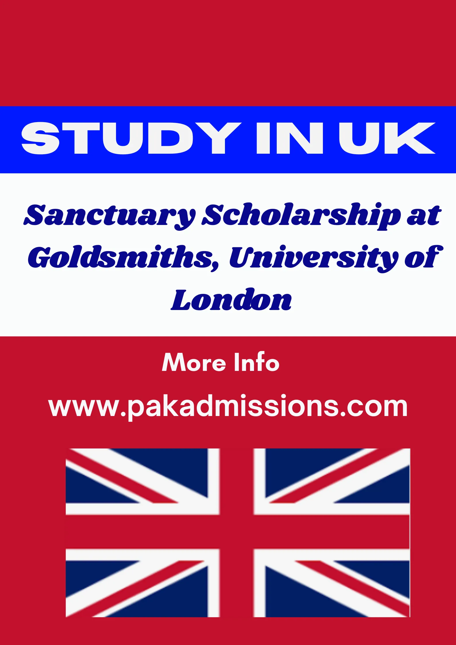 Goldsmiths Sanctuary Scholarship in UK Scholarship Information Goldsmiths Sanctuary Scholarship in UK Scholarship Information