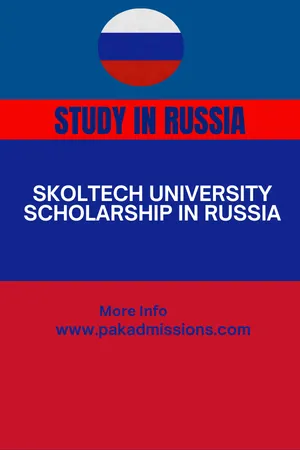 skoltech university scholarship in Russia