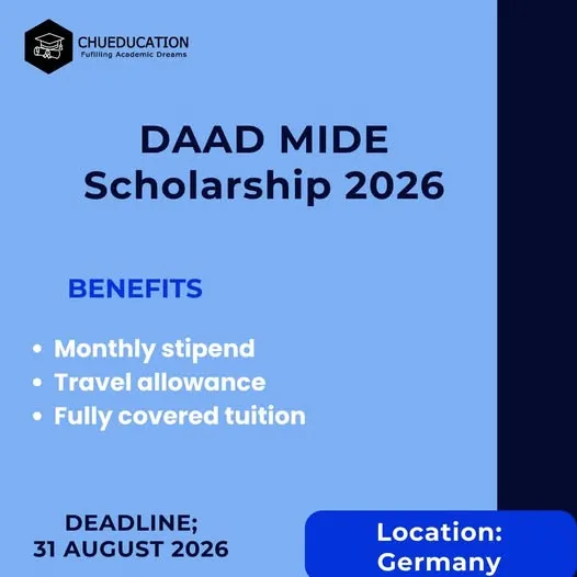 DAAD MIDE Scholarship by HTW Berlin University of Applied Sciences