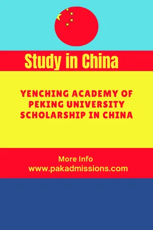 Yenching Academy of Peking University Scholarship in China Scholarship Information