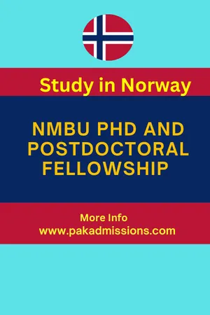NMBU PhD and Postdoctoral Fellowship in Norway