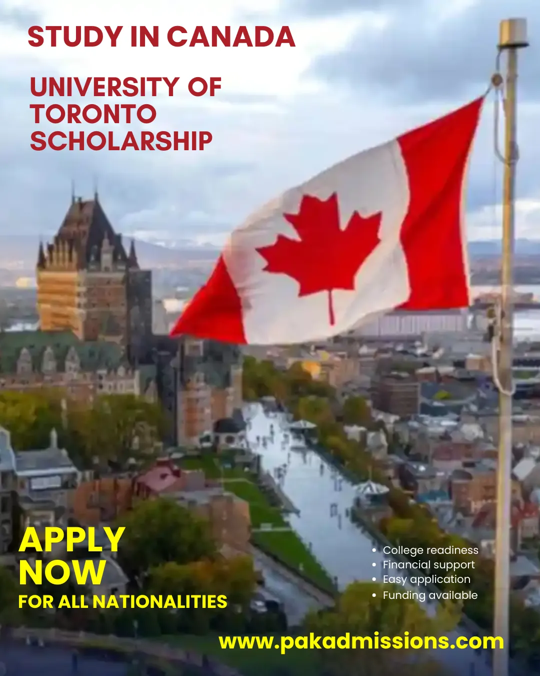 University of Toronto Scholarships for International Students