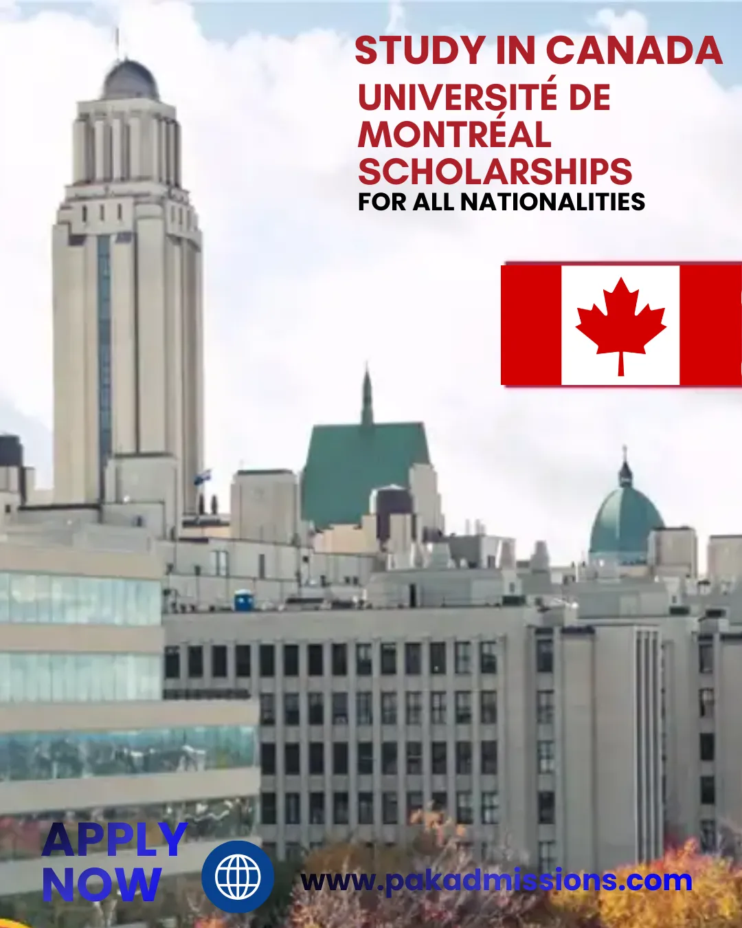 Université de Montréal Scholarships 2026 – Eligibility, Benefits & How to Apply Scholarship Information Université de Montréal Scholarships 2026 – Eligibility, Benefits & How to Apply Scholarship Information