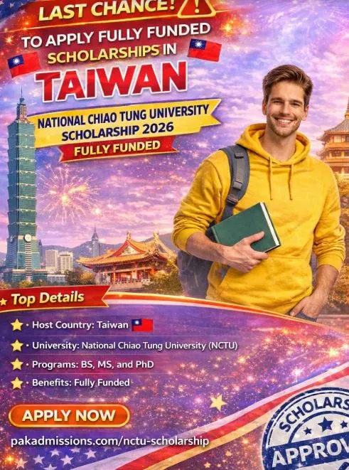 National Chiao Tung University Fully Funded Scholarship in Taiwan