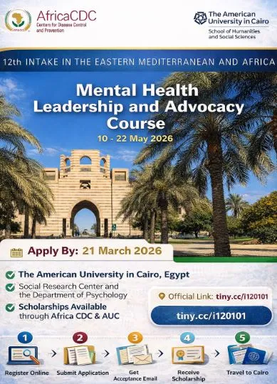 Africa CDC Mental Health Leadership Fully Funded Scholarship in Egypt