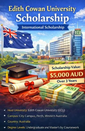 Edith Cowan University (ECU) Scholarship Scholarship Information Edith Cowan University (ECU) Scholarship Scholarship Information