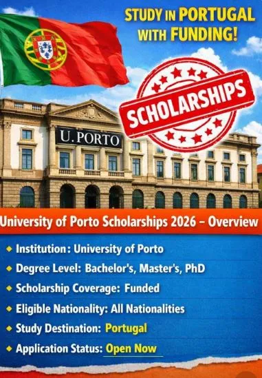 University of Porto Scholarships 2026 in Portugal