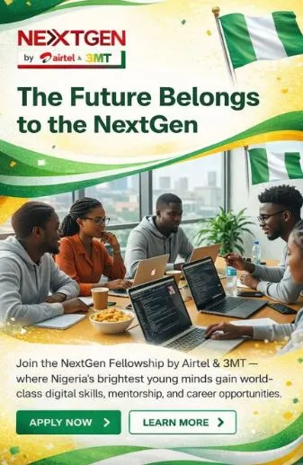Airtel–3MTT NextGen Free Tech Training in Nigeria