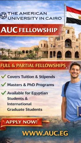 AUC Graduate Fellowships Scholarship Information AUC Graduate Fellowships Scholarship Information