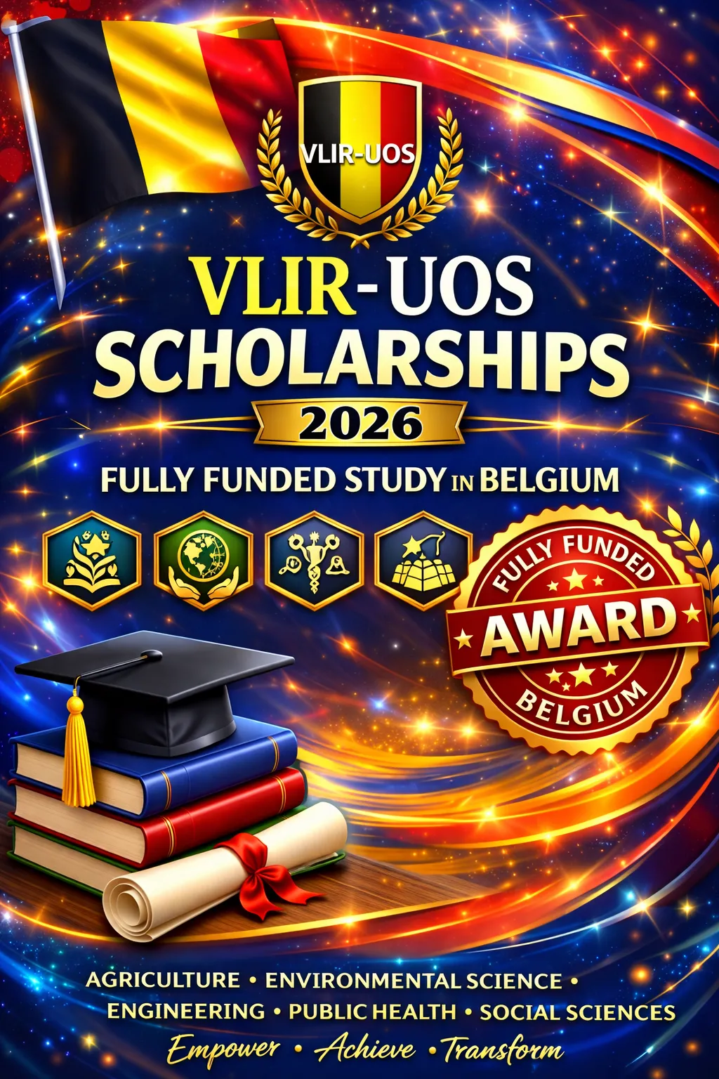 VLIR UOS Scholarships 2026 in Belgium Scholarship Information