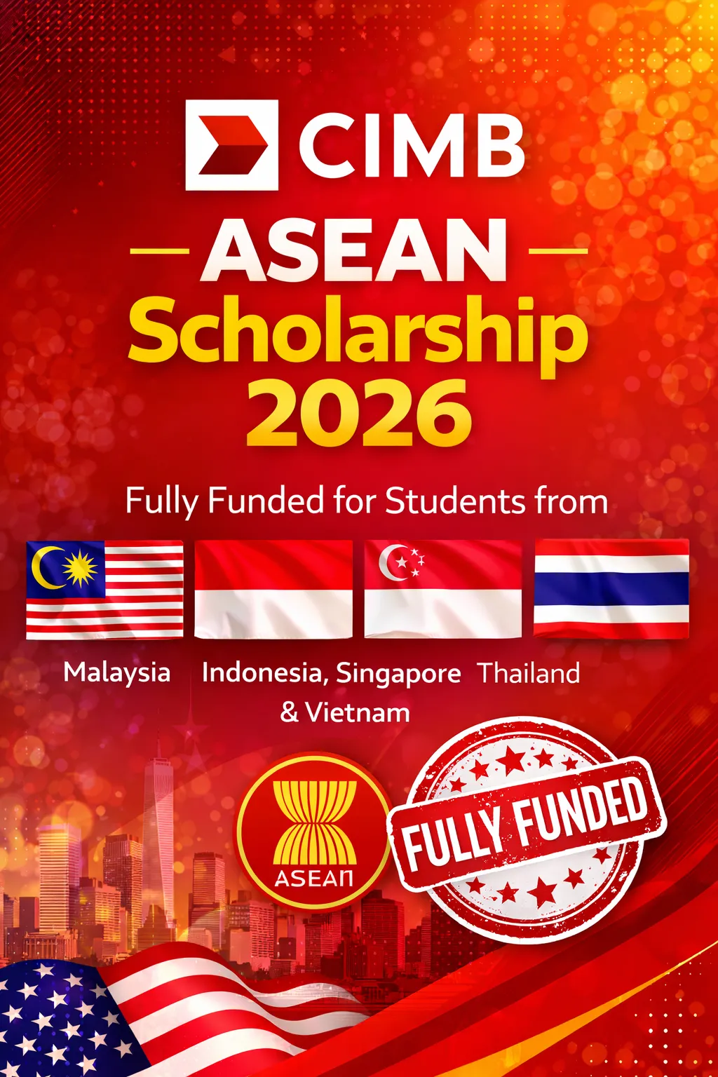 CIMB ASEAN Scholarship 2026 - Fully Funded