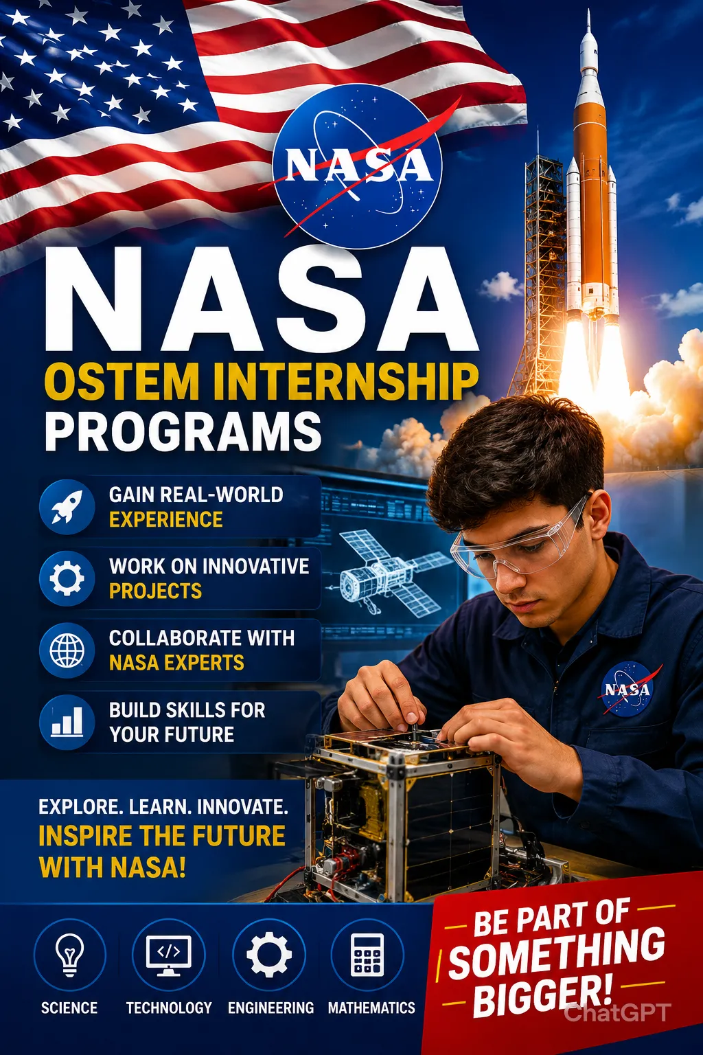 NASA OSTEM Internship Program Scholarship Information