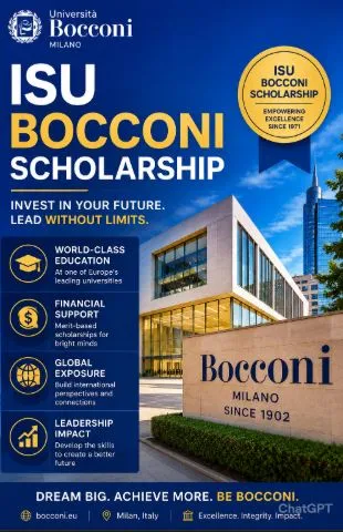 ISU Bocconi Scholarship