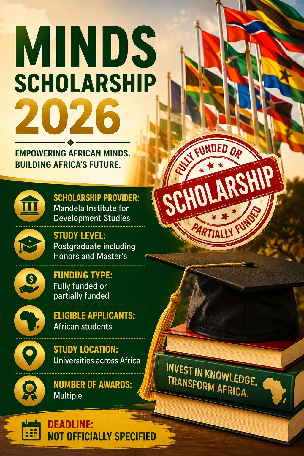 MINDS Scholarship 2026 for Africans