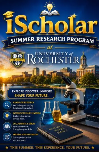 iScholar Summer Research Program  Scholarship Information