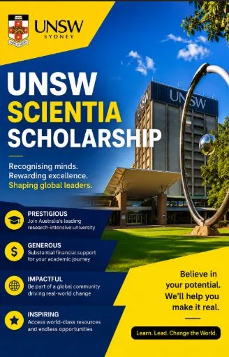 UNSW Scientia Scholarship  Scholarship Information