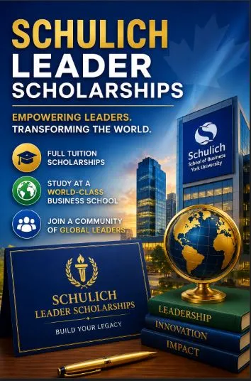 Schulich Leader Scholarships Scholarship Information Schulich Leader Scholarships Scholarship Information