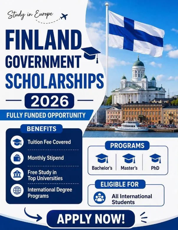 Finland Government Scholarships for Bachelor’s, Master’s & PhD Scholarship Information Finland Government Scholarships for Bachelor’s, Master’s & PhD Scholarship Information