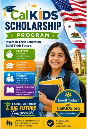 CalKIDS Scholarship Scholarship Information CalKIDS Scholarship Scholarship Information