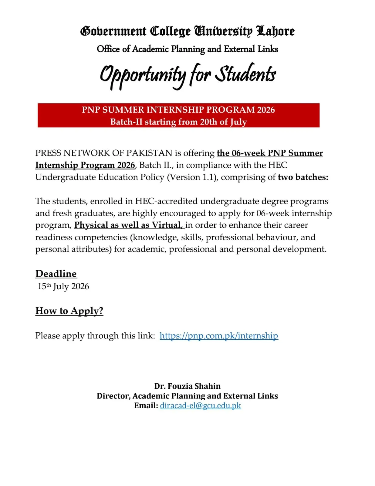 PNP Summer Internship Program 2026 – Batch II Scholarship Information PNP Summer Internship Program 2026 – Batch II Scholarship Information