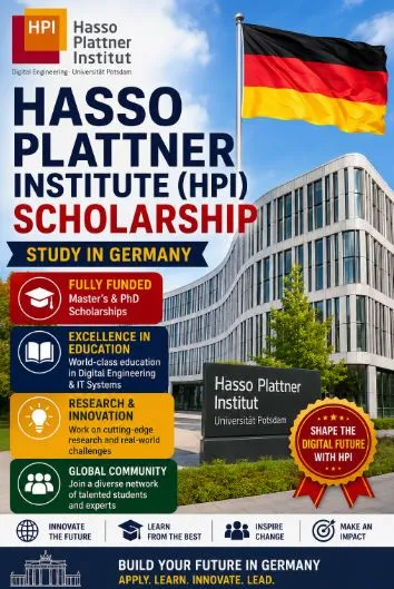 Hasso Plattner Institute (HPI) Scholarship Scholarship Information Hasso Plattner Institute (HPI) Scholarship Scholarship Information
