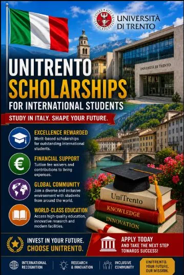 University of Trento Scholarships Scholarship Information
