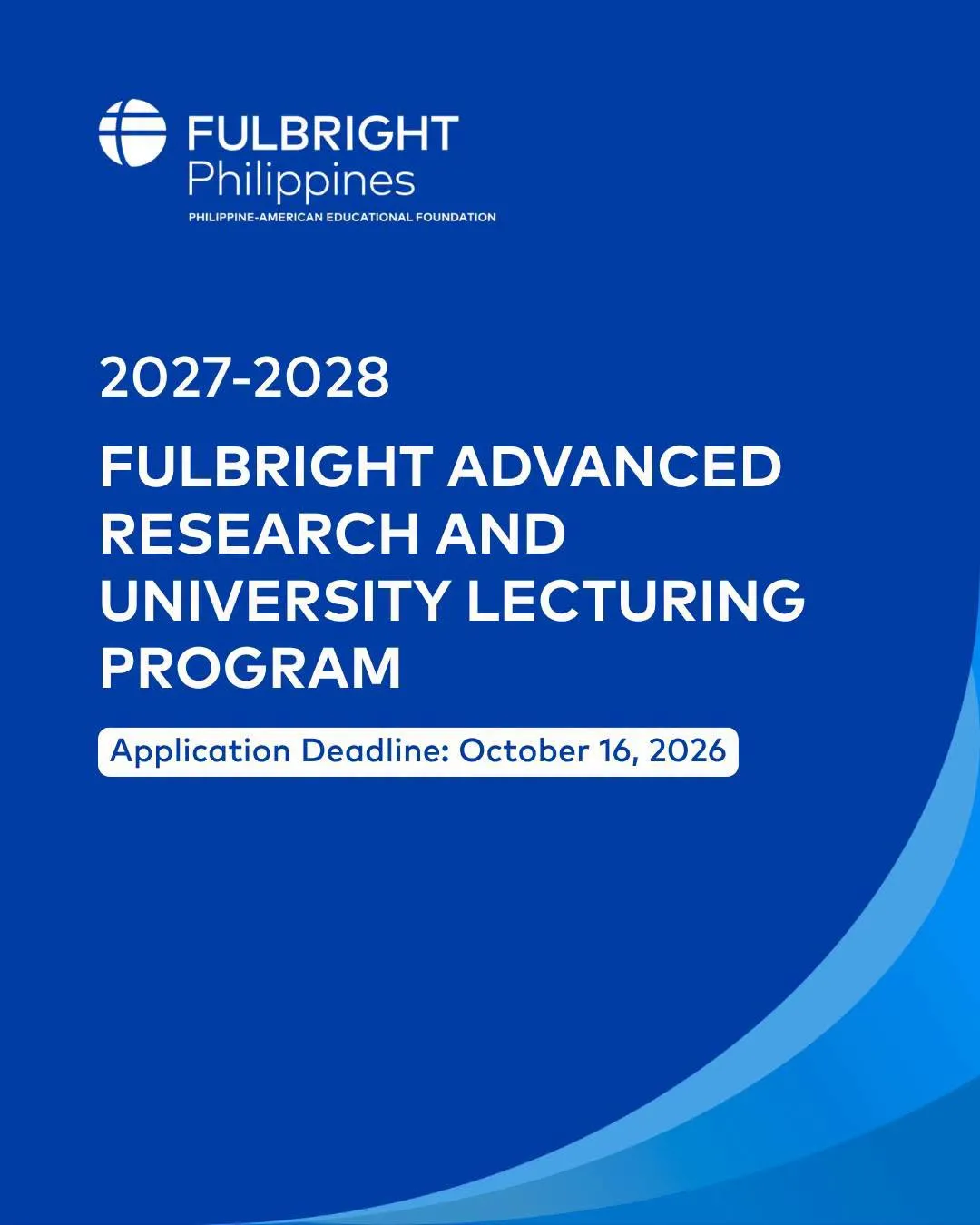 Fulbright Advanced Research and Lecturing Program Scholarship Information