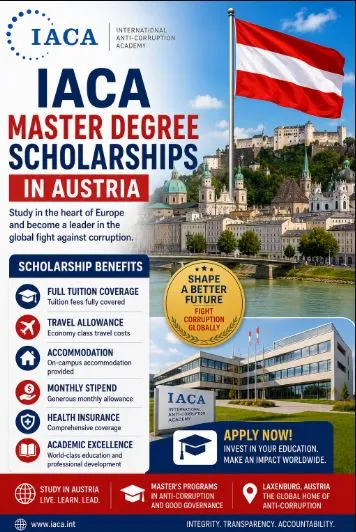 IACA Master Degree Scholarships  Scholarship Information